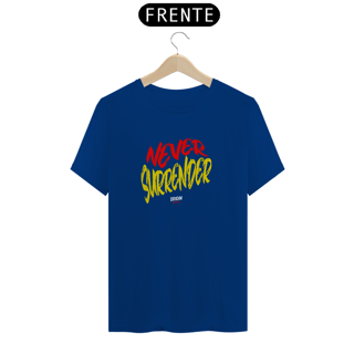 Nome do produto Camiseta Masculina NEVER SURRENDER