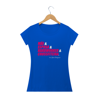 Nome do produto Camiseta Feminina CROSSFITEIRA