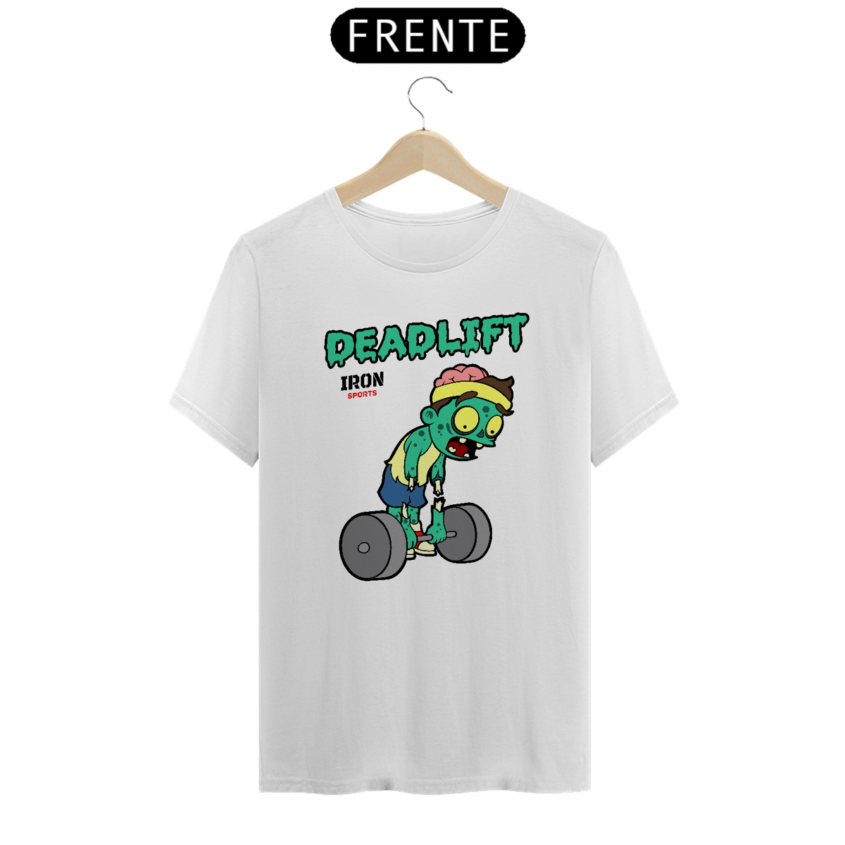 Nome do produto: Camiseta Masculina ZUMBI