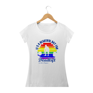 Nome do produto Camiseta Feminina RAINBOW DEADLIFT