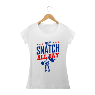 Nome do produto Camiseta Feminina SNATCH TODO DIA