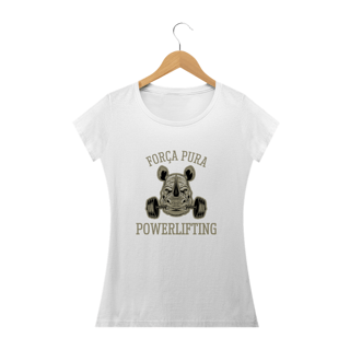 T-SHIRT FEMININA FORÇA PURA