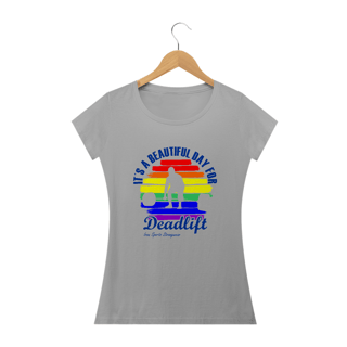 Nome do produto Camiseta Feminina RAINBOW DEADLIFT
