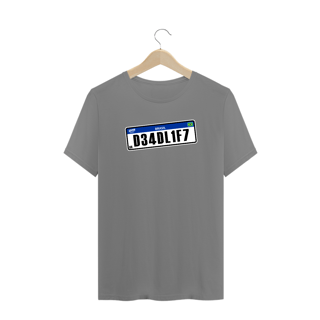 Nome do produto Camiseta Masculina PLACA (Plus Size)