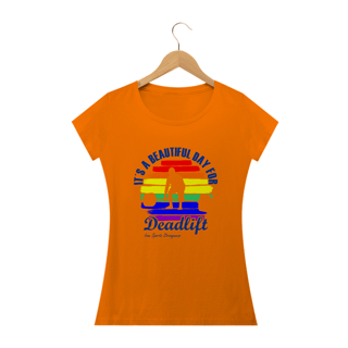 Nome do produto Camiseta Feminina RAINBOW DEADLIFT