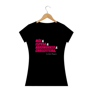 Nome do produto Camiseta Feminina CROSSFITEIRA