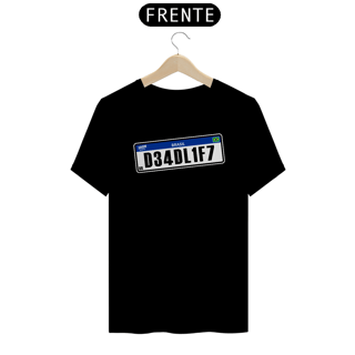 Nome do produto Camiseta Masculina PLACA