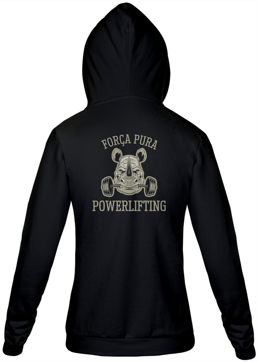 Nome do produto: MOLETOM COM ZIPER FORÇA PURA