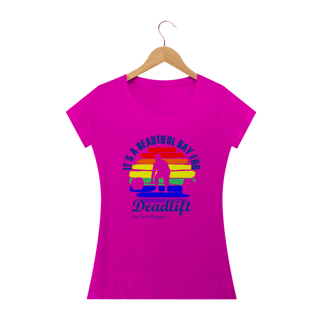 Nome do produto Camiseta Feminina RAINBOW DEADLIFT