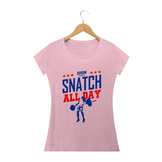 Nome do produto Camiseta Feminina SNATCH TODO DIA