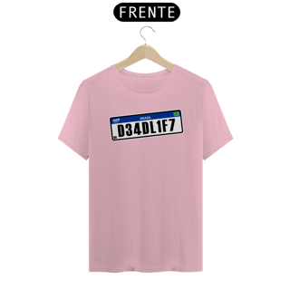 Nome do produto Camiseta Masculina PLACA