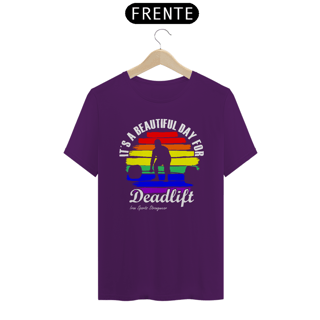 Nome do produto Camiseta Masculina RAINBOW DEADLIFT