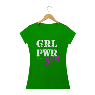 Nome do produto Camiseta Feminina GRL PWR