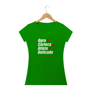 Nome do produto Camiseta Feminina OGRA FOFA