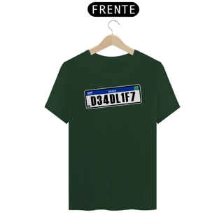 Nome do produto Camiseta Masculina PLACA