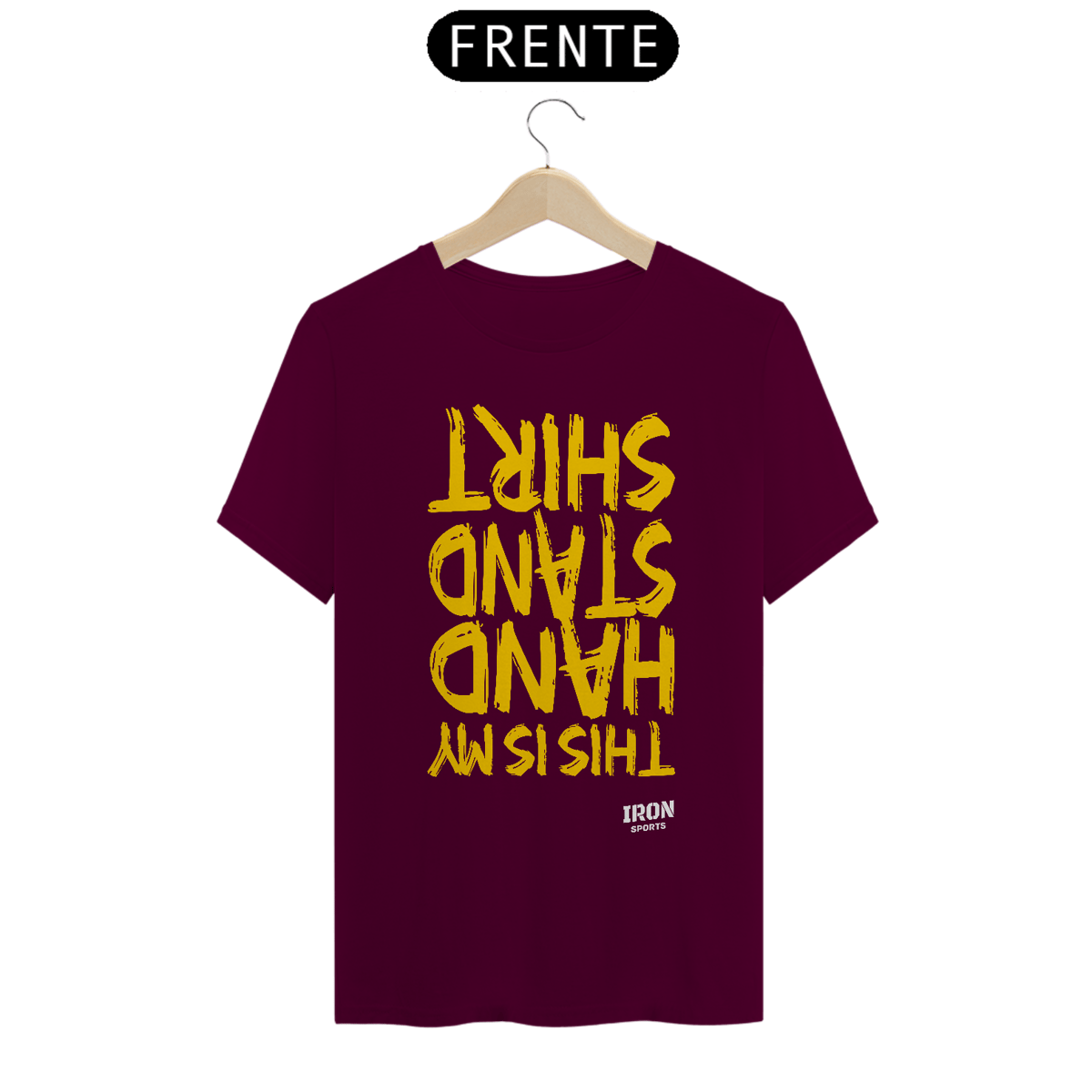 Nome do produto: Camiseta Masculina HAND STAND
