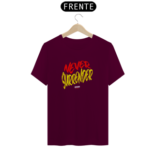 Nome do produto Camiseta Masculina NEVER SURRENDER