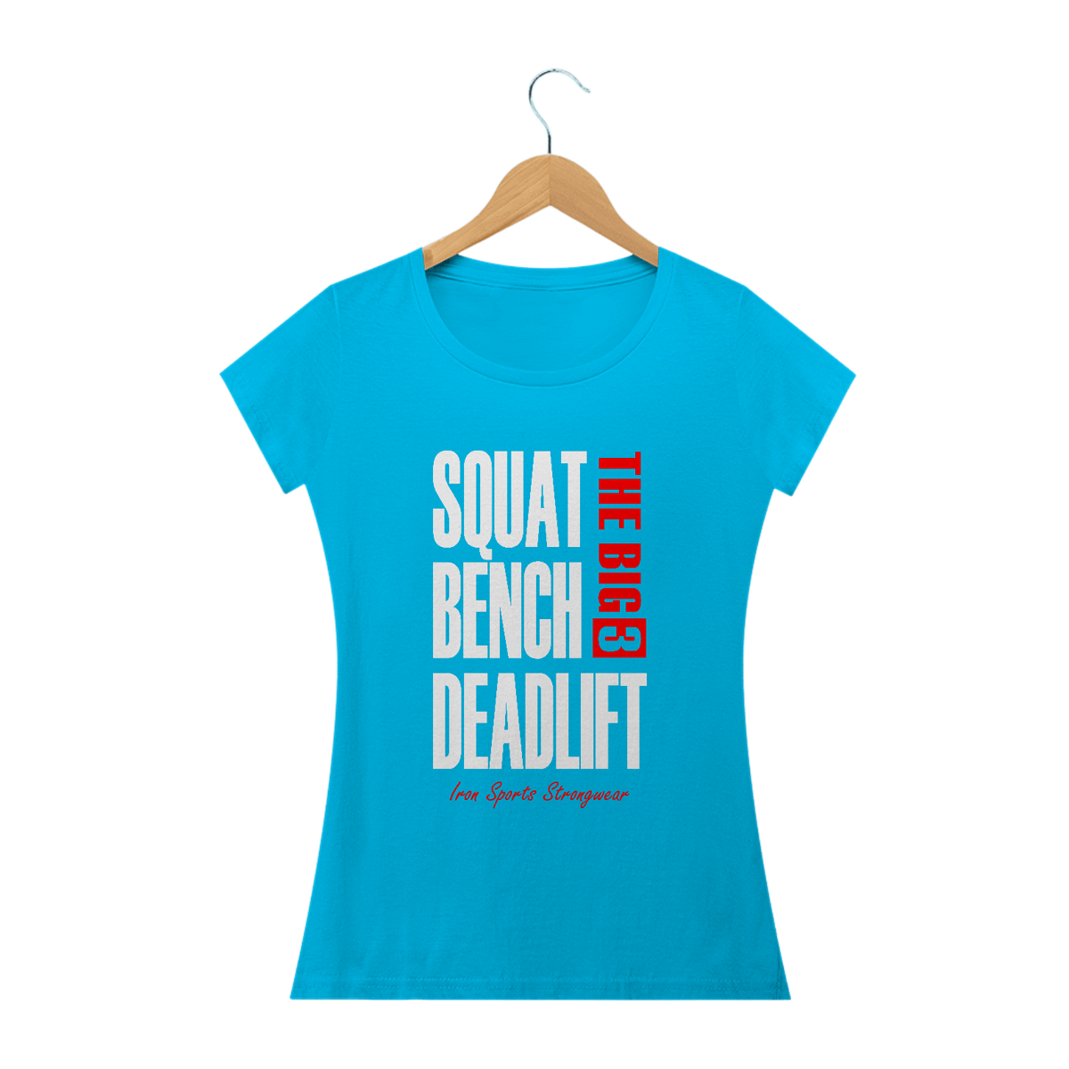 Nome do produto: Camiseta Feminina BIG 3