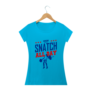 Nome do produto Camiseta Feminina SNATCH TODO DIA