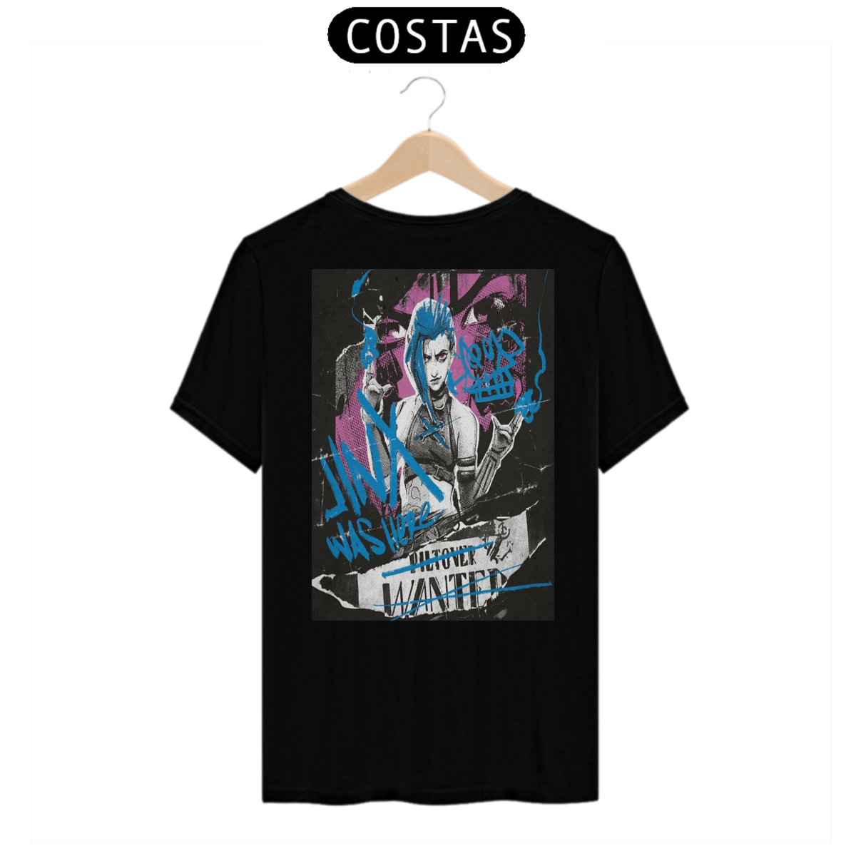 Nome do produto: JINX WANTED - COSTAS