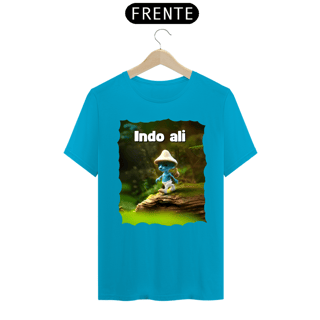 Nome do produto Camisa Indo ali / 100% Algodão de alta qualidade