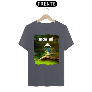 Nome do produto Camisa Indo ali / 100% Algodão de alta qualidade