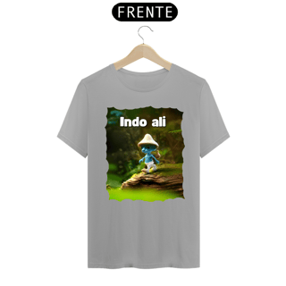 Nome do produto Camisa Indo ali / 100% Algodão de alta qualidade