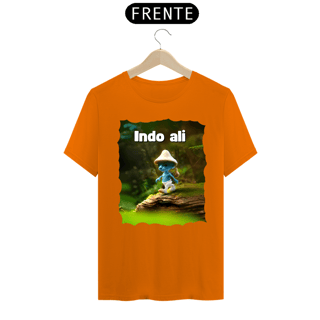 Nome do produto Camisa Indo ali / 100% Algodão de alta qualidade