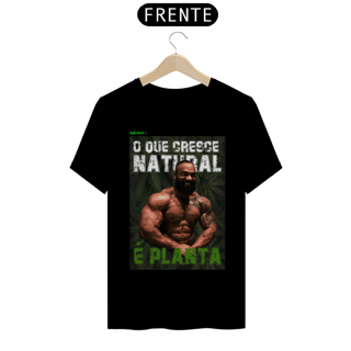 Nome do produto Camisa Natural é Planta / 100% algodão modelo Oversized
