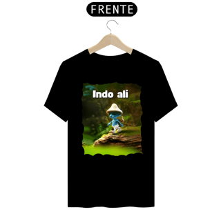 Nome do produto Camisa Indo ali / 100% Algodão de alta qualidade