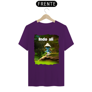 Nome do produto Camisa Indo ali / 100% Algodão de alta qualidade