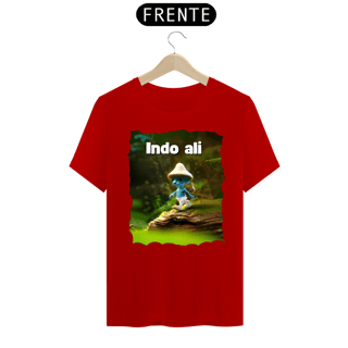 Nome do produto Camisa Indo ali / 100% Algodão de alta qualidade