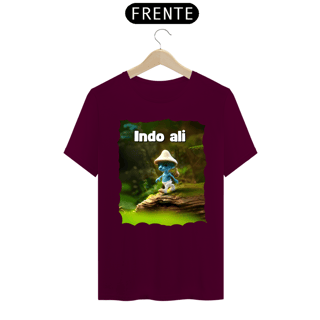 Nome do produto Camisa Indo ali / 100% Algodão de alta qualidade