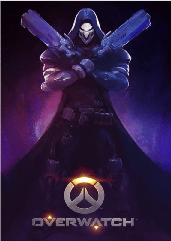 pôster overwatch 2 reaper