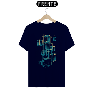 Nome do produto T-shirt Quality Unisex - Cubos 