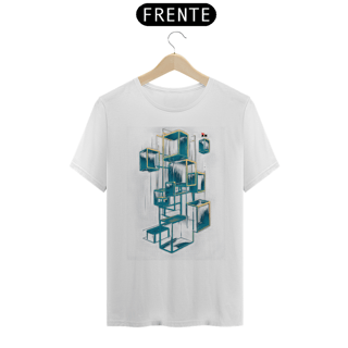 Nome do produto T-shirt Quality Unisex - Cubos 