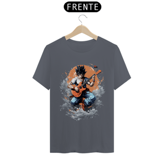 Nome do produto T-shirt Quality - Goku Guitar