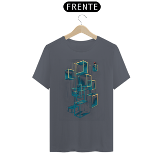 Nome do produto T-shirt Quality Unisex - Cubos 