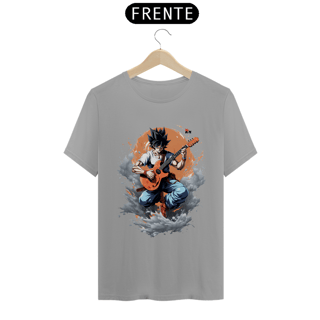 Nome do produto T-shirt Quality - Goku Guitar