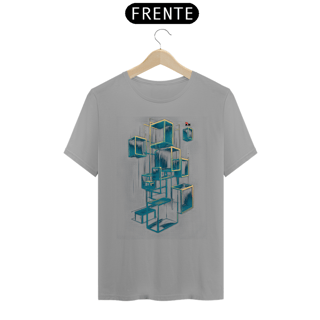 Nome do produto T-shirt Quality Unisex - Cubos 