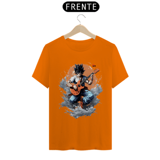 Nome do produto T-shirt Quality - Goku Guitar
