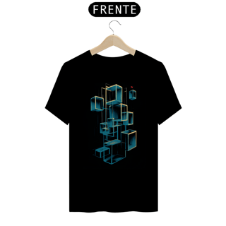 Nome do produto T-shirt Quality Unisex - Cubos 