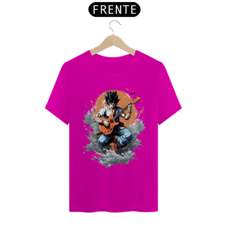 Nome do produto T-shirt Quality - Goku Guitar