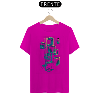 Nome do produto T-shirt Quality Unisex - Cubos 