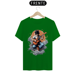 Nome do produto T-shirt Quality - Goku Guitar