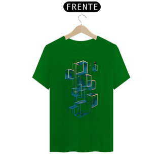 Nome do produto T-shirt Quality Unisex - Cubos 