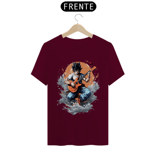 Nome do produto T-shirt Quality - Goku Guitar