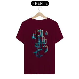 Nome do produto T-shirt Quality Unisex - Cubos 