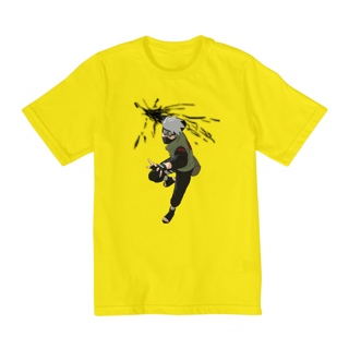 Nome do produto Camiseta Infantil (10 a 14 anos) - Naruto (Kakashi)