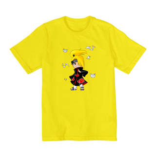 Nome do produto Camiseta Infantil (10 a 14 anos) - Naruto (Deidara)
